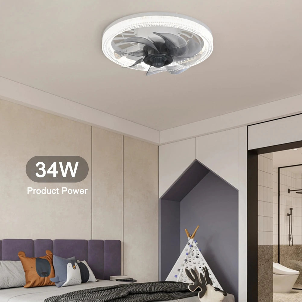 MundoFan™ - Silent LED Lamp & Fan in One
