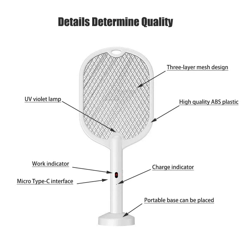 MundoSwatter™ - Electric Mosquito Swatter