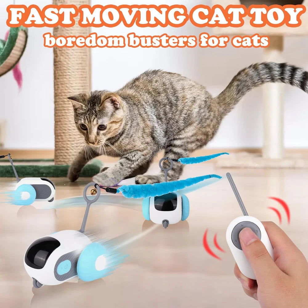 MundoPlay™ - Remote Controlled Cat Toy Car