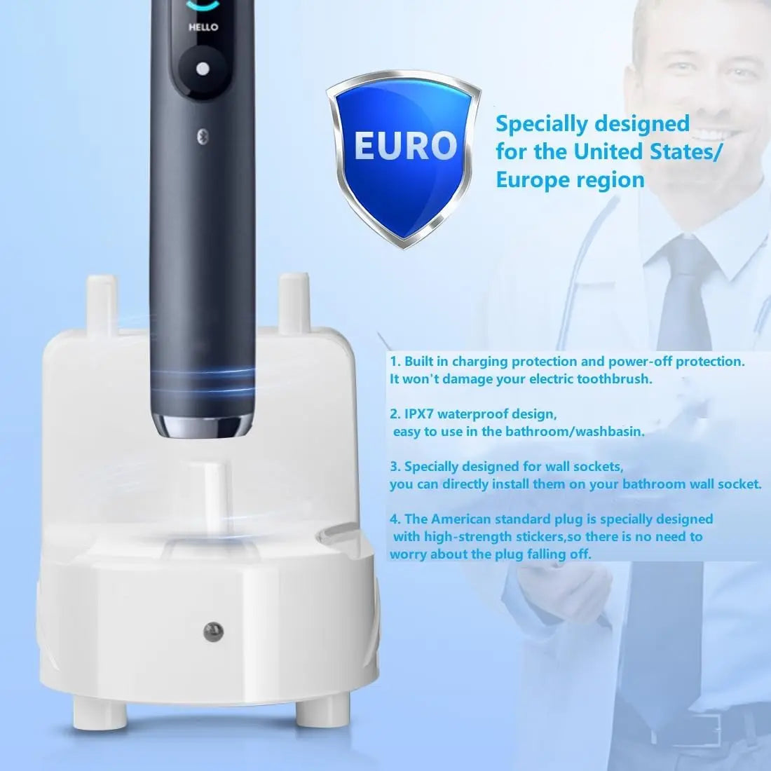 MundoCharger™ - Toothbrush Wall Charger