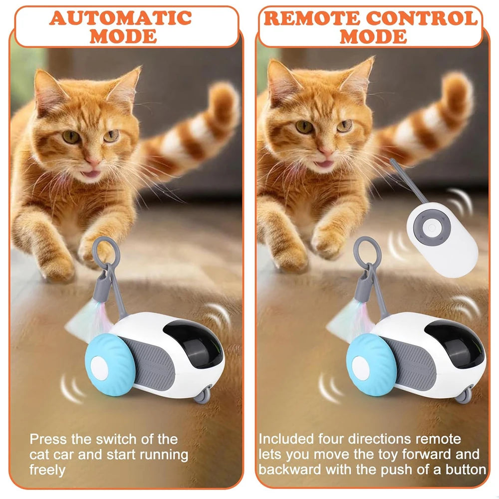 MundoPlay™ - Remote Controlled Cat Toy Car